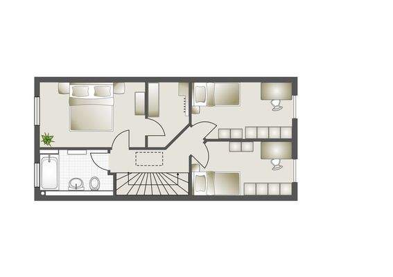 Grundriss Obergeschoss