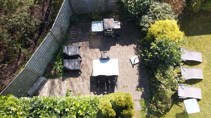 Terrasse für die Mieter