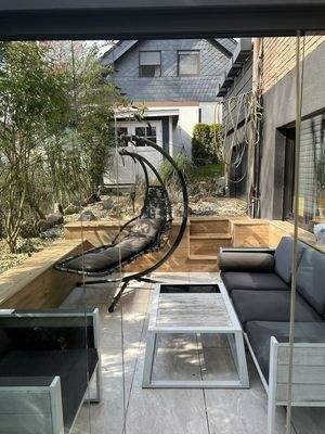 Blick auf die Sonnenterasse