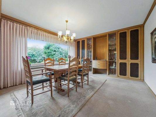 Genießen mit Blick in den garten