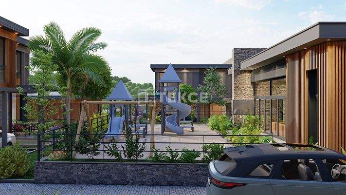 Semi-Detached Villas near the Bus Terminal in İstanbul Ümraniye