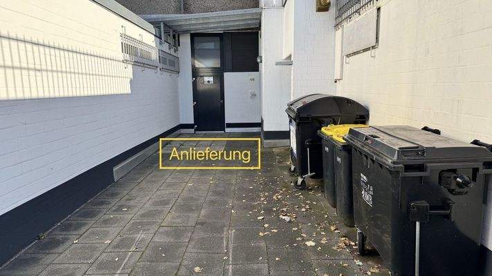 Ebenerdige Anlieferung