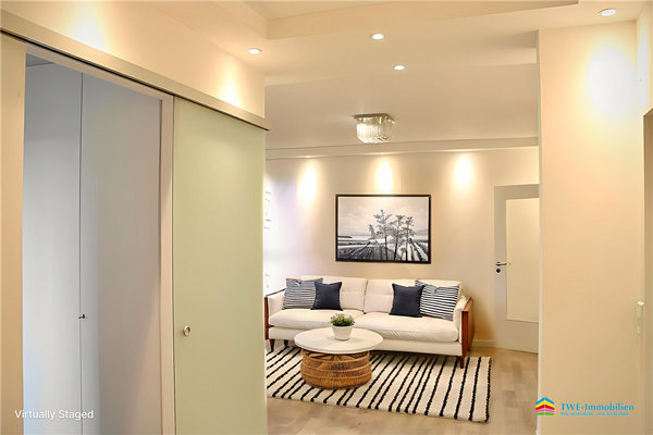 Wohnzimmer Virtual Staging