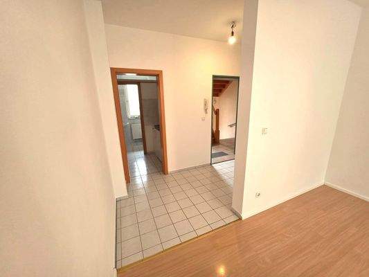 Zugang zur Küche und zum Bad