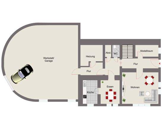 Grundriss Untergeschoss