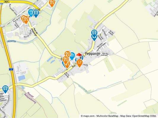 Geolyzer Kartenausschnitt