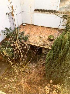 Blick vom DG auf die Terrasse 