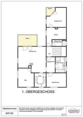 Grundriss Obergeschoss