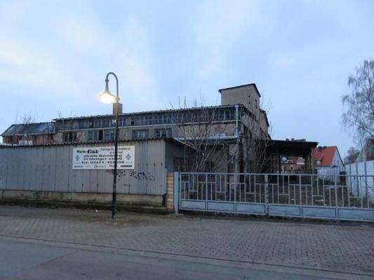 Ansicht von der Nebenstraße