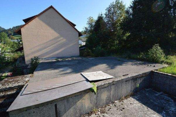 Aufsicht auf bestehende Keller