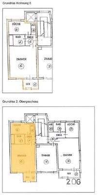 Lageplan im Haus