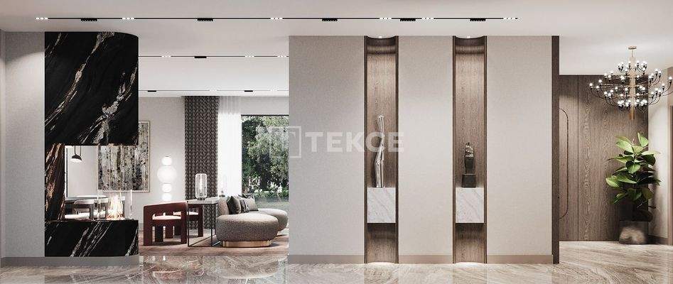 Villas in a Complex with Spacious Private Garden in Ankara, İncek