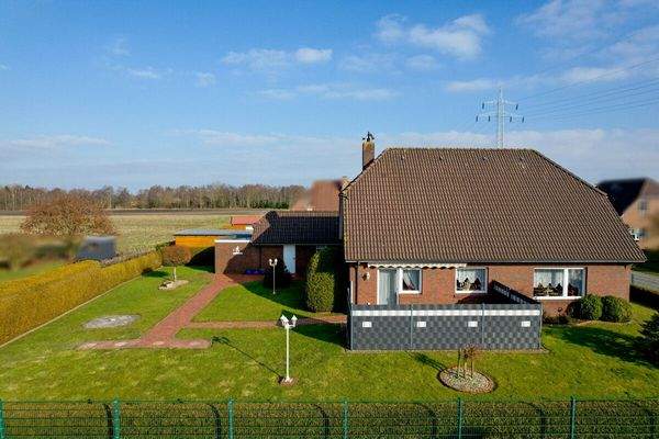 Blick auf die Immobilie