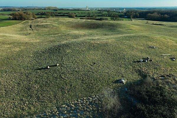 Blick aufs Grundstück