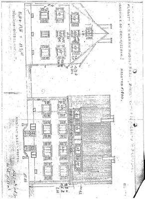 Plan Giebel Fassade Nordseite