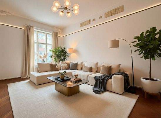 Wohnzimmer-Gestaltungsmöglichkeit