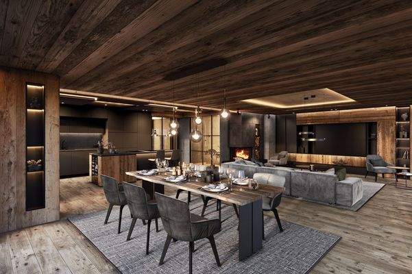 Kaminwärme trifft auf ... - Visualisierung