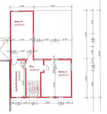 Bürotrakt OG Wohnung
