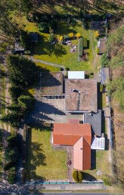 Luftbild vom Grundstück