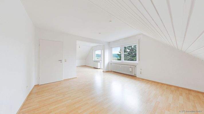 Das großzügige Wohn- und Esszimmer