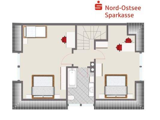 Grundriss Dachgeschoss