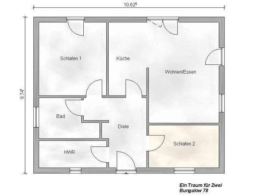 Der Grundriss individuell planbar
