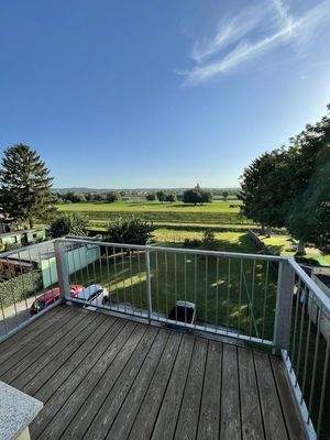 Balkon mit Traumblick zur Elbe!