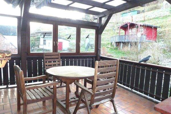 Terrasse überdacht &amp; windgeschützt