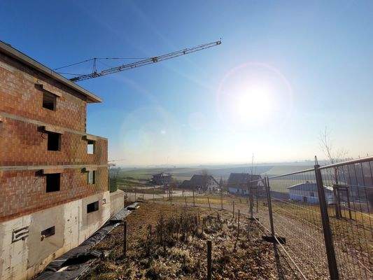 Blick mit Bautenstand vom Januar 2026