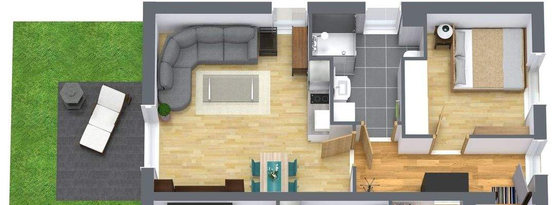 Grundriss Wohnung 1 EG