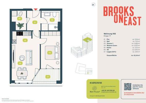 Vertriebsgrundriss WE166