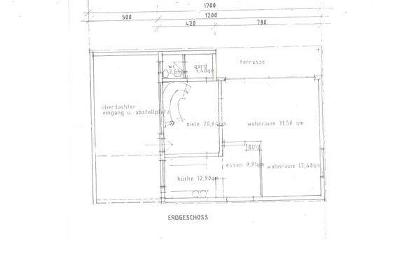 Obergeschoss Grundriss