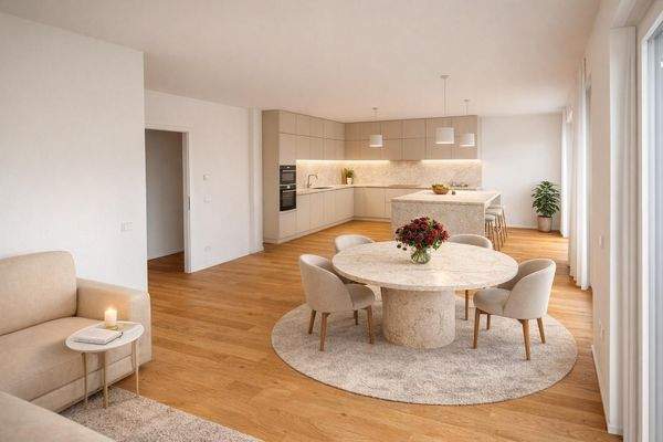 Einrichtungsbeispiel/KI-generiert