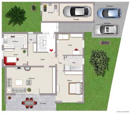 Grundriss Erdgeschoss