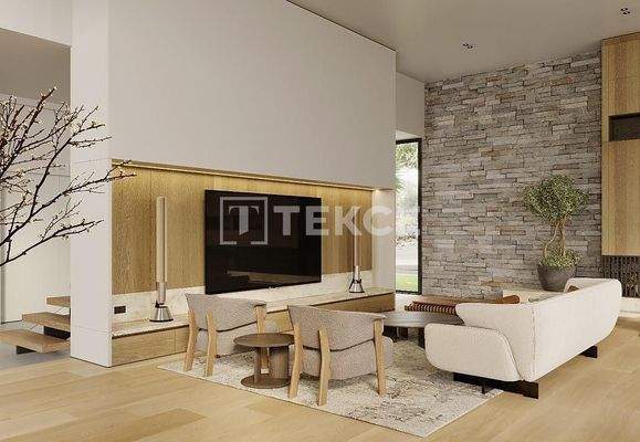 Modern Design Houses with Private Pools in the Center of Bodrum