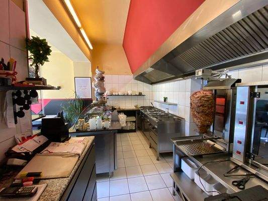 Imbiss - Zubereitunsbereich