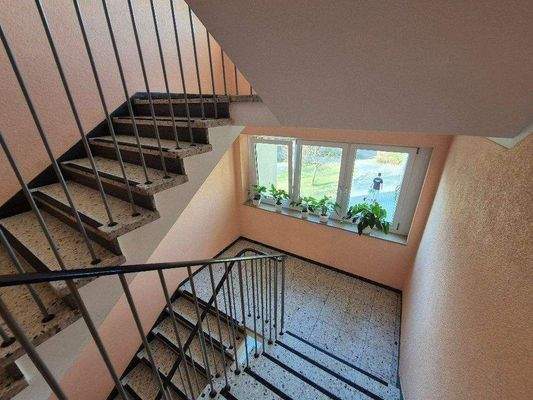 großzügiges Treppenhaus
