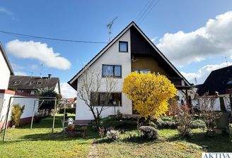 Außenansicht mit Garten