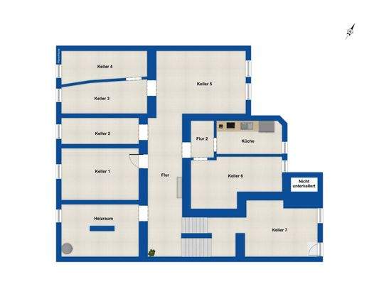 Grundriss Untergeschoss