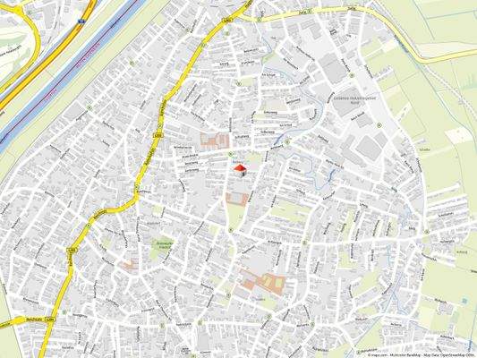 Geolyzer Kartenausschnitt