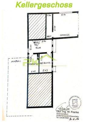 Grundriss Kellergeschoss