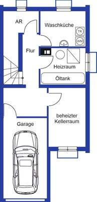 Grundriss Untergeschoss
