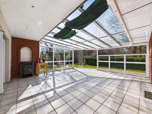 Überdachte Terrasse