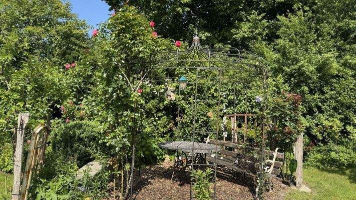 Sitzbereich im Garten