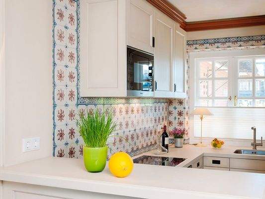 Offene Küche im Wohnbereich