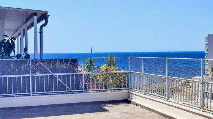 Dachterrasse mit Meerblick 