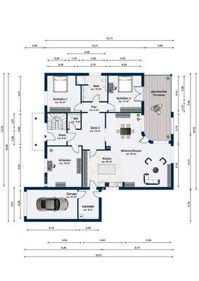 Grundriss Erdgeschoss