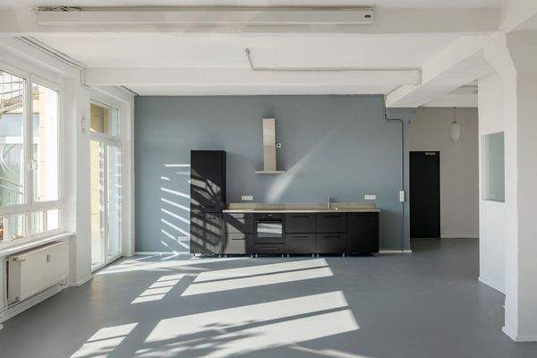 Essbereich mit offener Küche