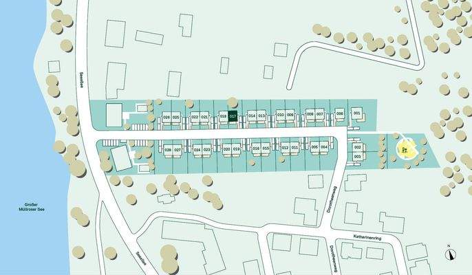 Lageplan Seequartier Müllrose