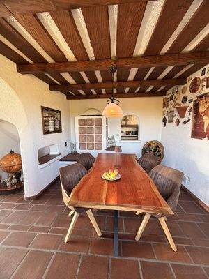 Essbereich mit angenehmem Ambiente